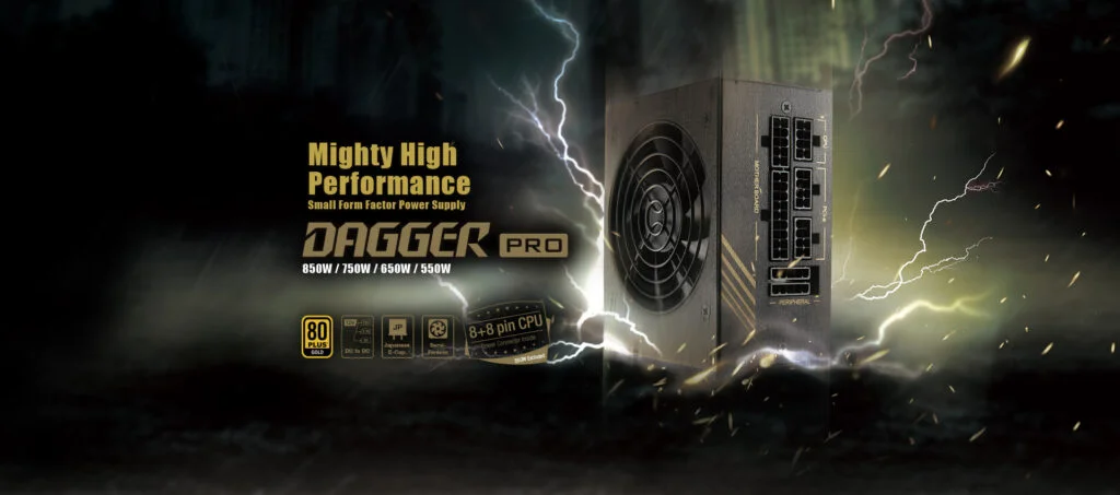 AZ FSP BEMUTATTA A DAGGER PRO SFX 750W/850W TÁPEGYSÉGEIT
