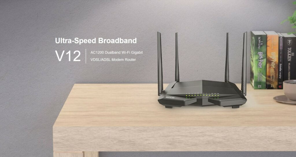 A TENDA BEMUTATTA A NAGY SEBESSÉGŰ V12 VDSL/ADSL MODEMJÉT