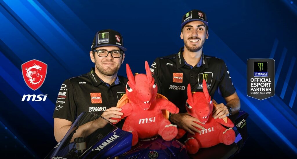 AZ MSI ÉS A YAMAHA MOTOR RACING SRL BEJELENTETTE, HOGY AZ MSI ISMÉT ESPORT PARTNERE LETT AZ ISTÁLLÓNAK