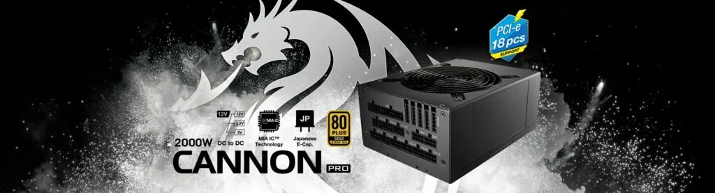 AZ FSP BEJELENTETTE A LEGÚJABB CANNON PRO 2000 W-OS TÁPEGYSÉGÉT