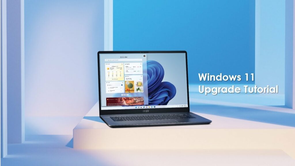 FRISSÍTSD MSI LAPTOPOD WINDOWS 11-RE!