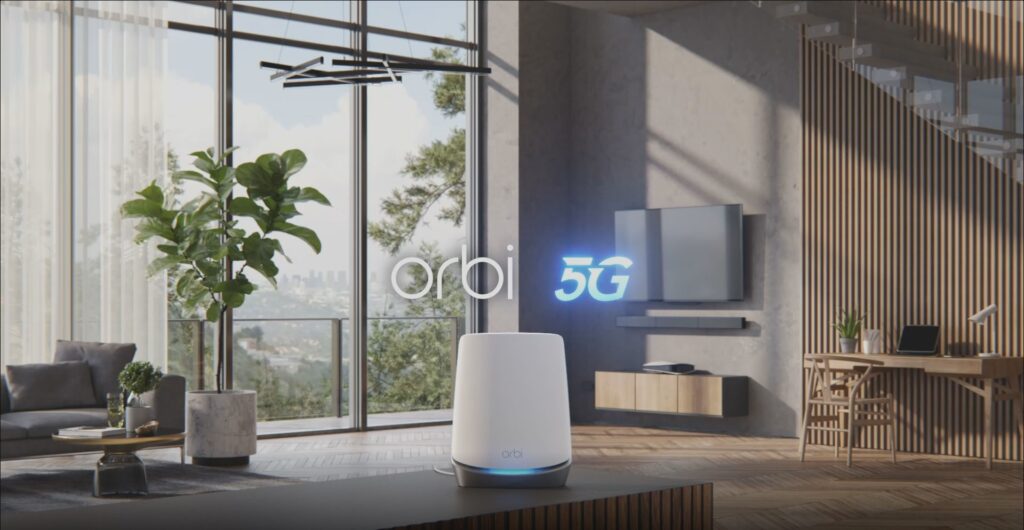 A NETGEAR BEMUTATTA AZ IPARÁG ELSŐ 5G-KÉPES TRI-BAND ORBI WIFI 6 MESH MEGOLDÁSÁT
