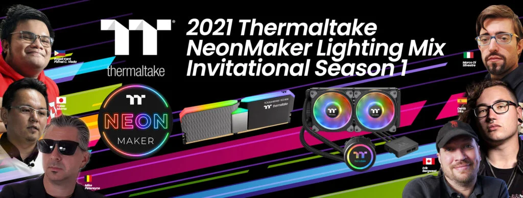 KEZDETÉT VETTE A 2021-ES THERMALTAKE NEONMAKER LIGHTING MIX INVITATIONAL 1. ÉVADA