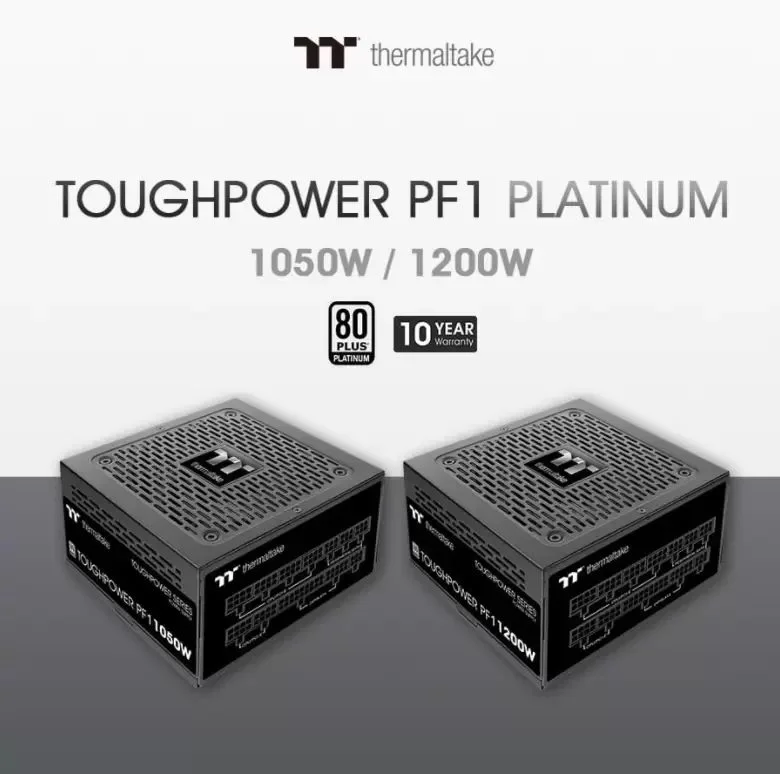 A THERMALTAKE BEMUTATJA A TOUGHPOWER PF1 1050W/1200W PLATINUM TT PREMIUM EDITION TÁPEGYSÉGEIT