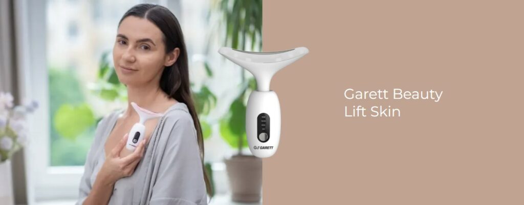 A GARETT BEMUTATTA A BEAUTY LIFT SKIN SZÓNIKUS ARC ÉS NYAKMASSZÍROZÓJÁT