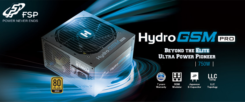 AZ FSP BEMUTATTA A LEGÚJABB HYDRO GSM PRO TÁPEGYSÉGSOROZATÁT