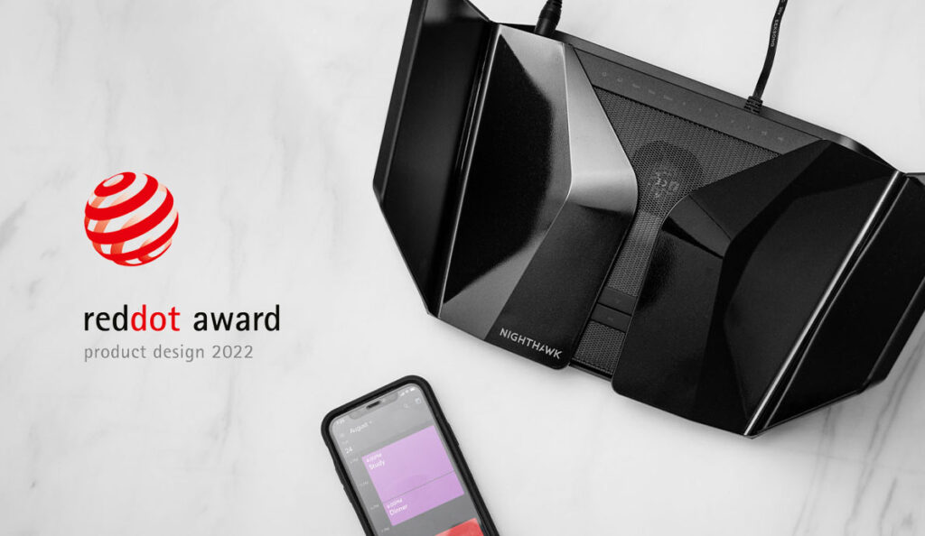 A NETGEAR TERMÉKEI TÍZ RED DOT DESIGN KITÜNTETÉSBEN RÉSZESÜLTEK
