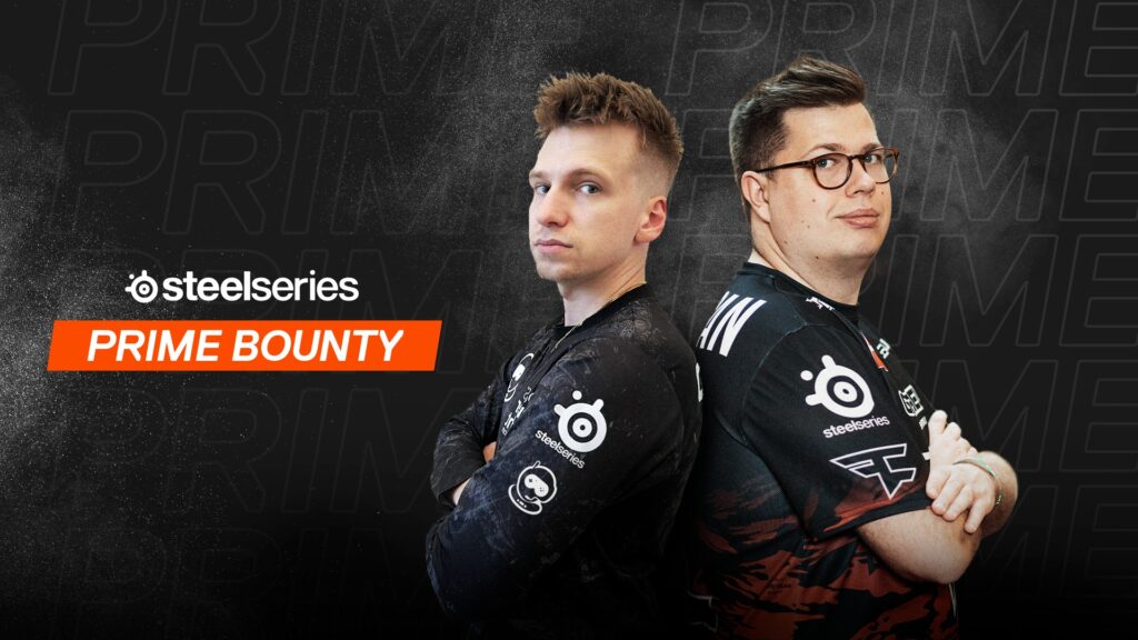 A STEELSERIES BEMUTATJA A  PRIME BOUNTY PROGRAMOT