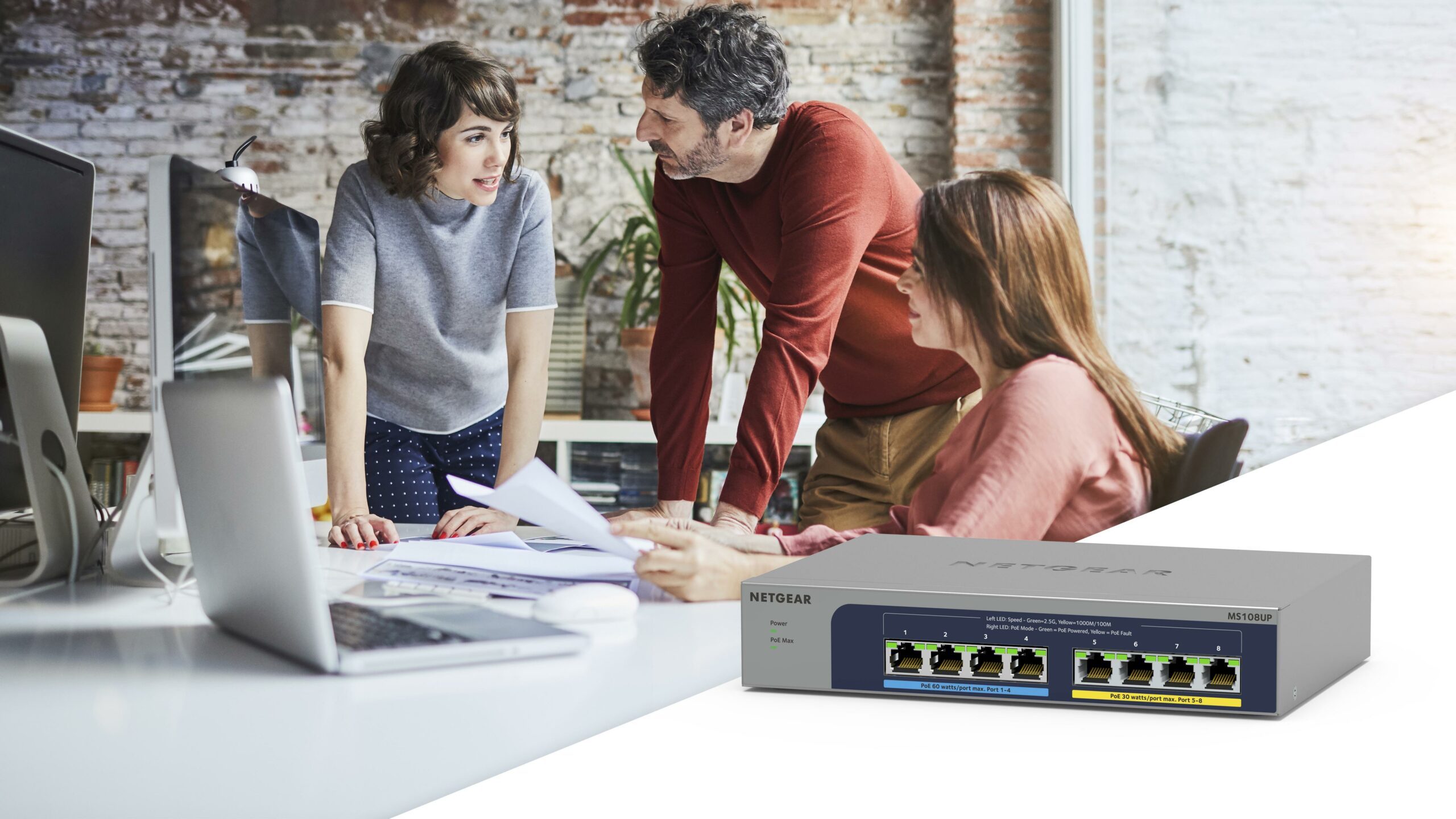 MS108UP MULTIGIGABITES, NEM MENEDZSELHETŐ POE++ SWITCH – WIFI 6 HOZZÁFÉRÉSI PONTOKHOZ TERVEZVE