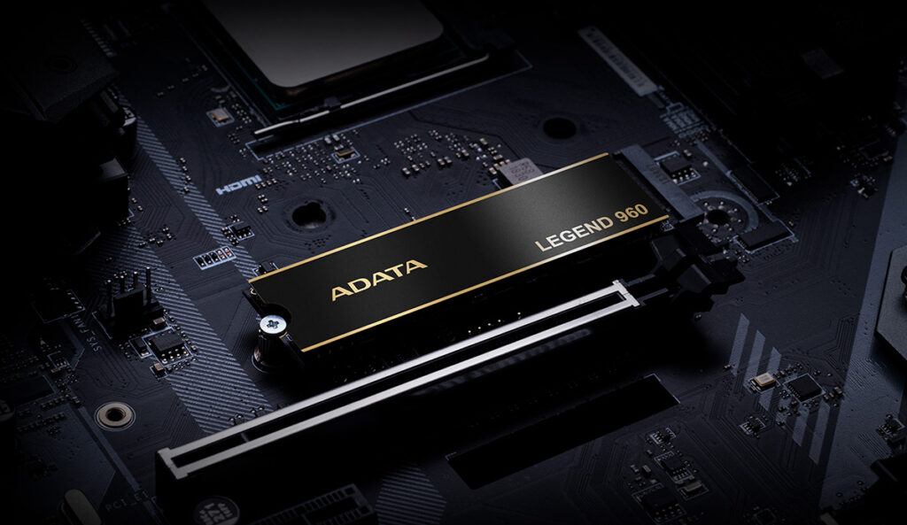 AZ ADATA BEMUTATJA A LEGEND 960 PCIE GEN4 X4 M.2 2280 SSD-MEGHAJTÓT