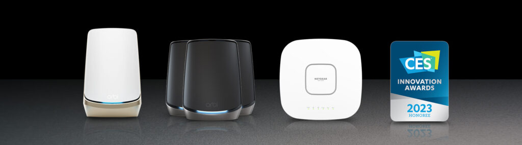 A NETGEAR HÁROM INNOVÁCIÓS DÍJAT KAPOTT A 2023-AS CES KIÁLLÍTÁSON