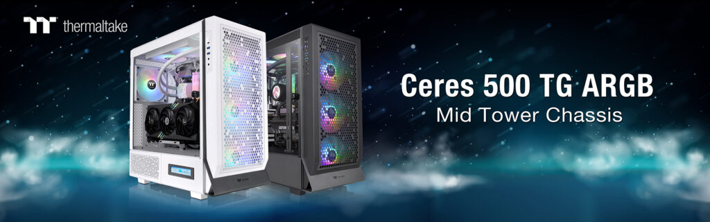 A THERMALTAKE BEMUTATJA A CERES 500 TG ARGB KÖZEPES TORONYHÁZAT