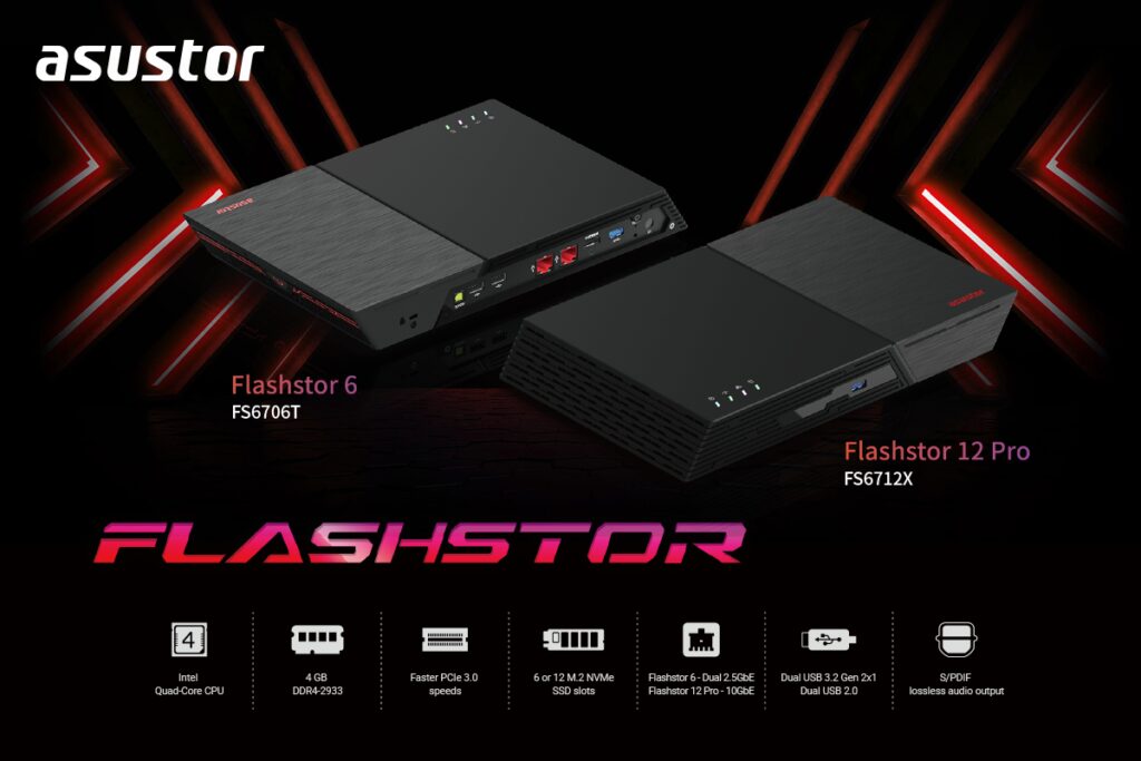 AZ ASUSTOR BEMUTATTA A LEGÚJABB, SSD ALAPÚ FLASHSTOR SOROZATÁT
