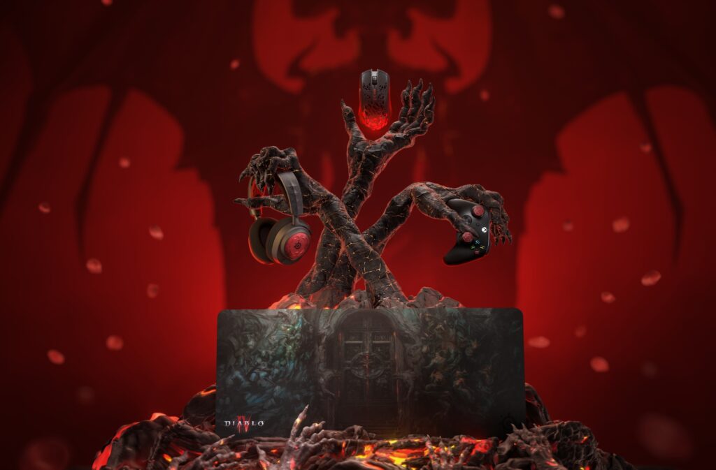 A STEELSERIES, A KONTROLFREEK   ÉS A BLIZZARD ENTERTAINMENT   EGY LIMITÁLT KIADÁSÚ DIABLO® IV KOLLEKCIÓVAL JELENTKEZIK