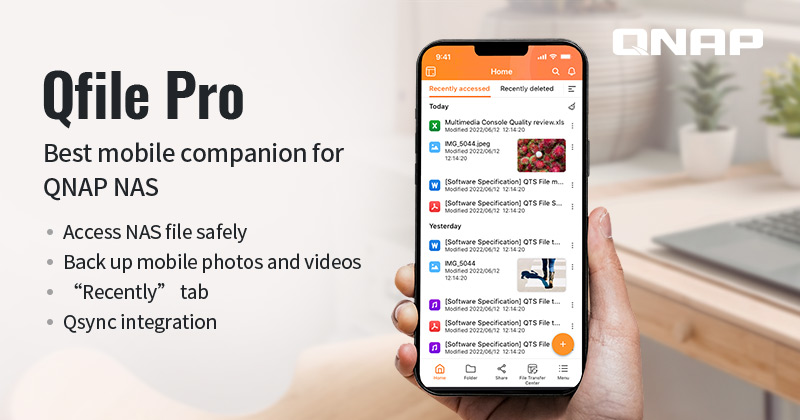 A QNAP KIADJA A QFILE PRO MOBILALKALMAZÁST, A TOVÁBBFEJLESZTETT MOBILOS BIZTONSÁGI MENTÉSI MEGOLDÁST