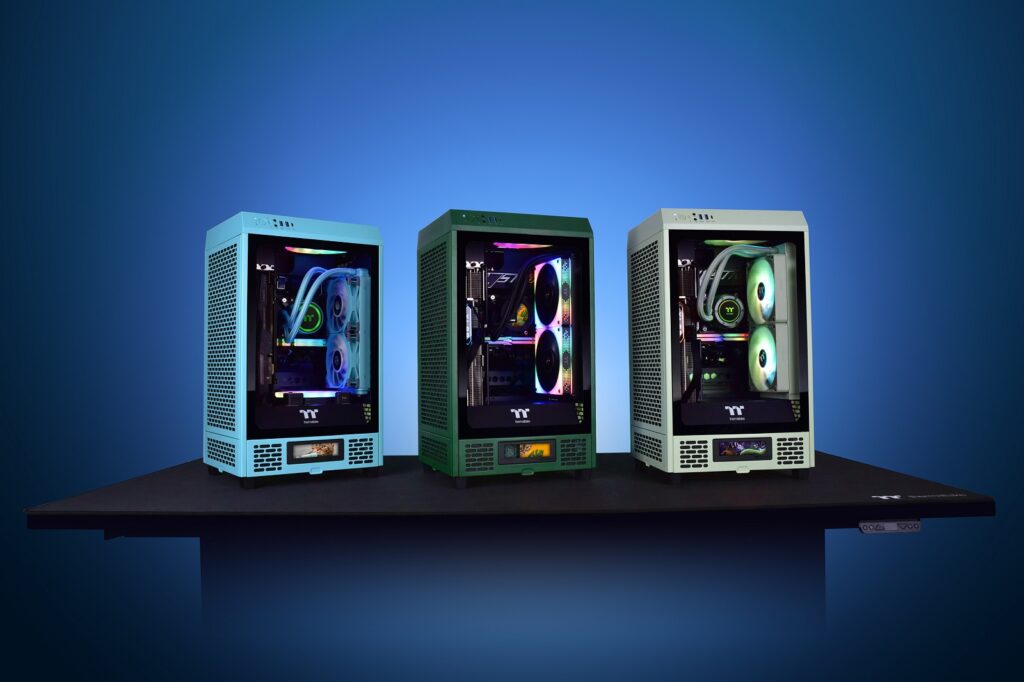 A THERMALTAKE THE TOWER 200 MINI TORONYHÁZ ÚJ ZÖLD SZÍNEKBEN DEBÜTÁL