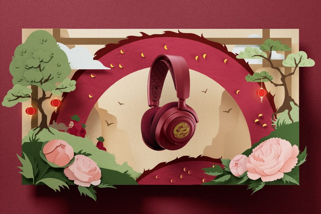 A STEELSERIES EGY KÜLÖNLEGES KIADÁSÚ DRAGON ARCTIS NOVA 7-TEL ÜNNEPLI A HOLDÚJÉVET