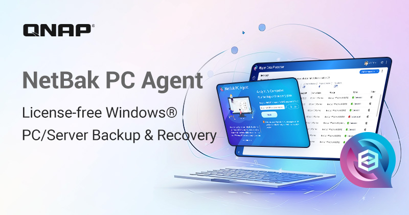 A QNAP KIADJA A NETBAK PC AGENTET, EGY LICENCMENTES WINDOWS® PC/SERVER BIZTONSÁGI MENTÉSI MEGOLDÁST