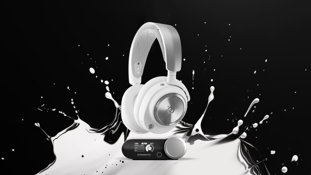A STEELSERIES BEMUTATJA A FEHÉR  ARCTIS NOVA PRO SOROZATOT