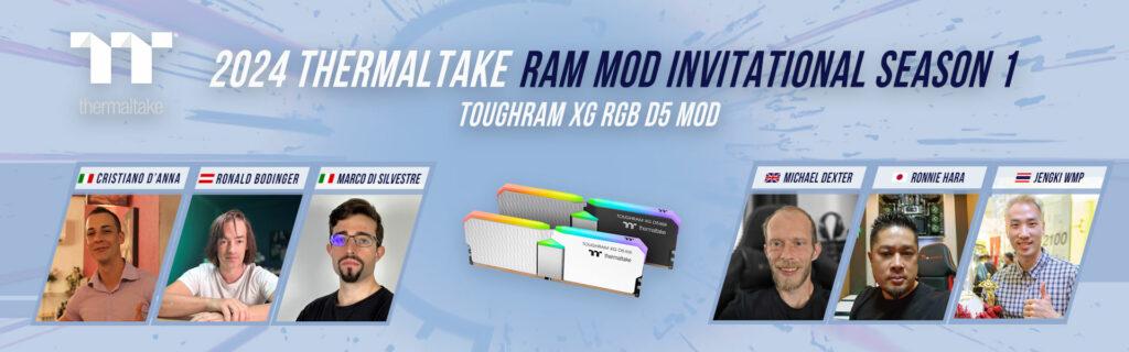 MEGKEZDŐDÖTT A 2024-ES THERMALTAKE RAM MOD INVITATIONAL 1. ÉVADA