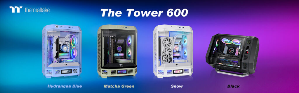 A THERMALTAKE BEJELENTETTE A THE TOWER 600 SOROZATÚ TORONYHÁZAKAT REJTETT CSATLAKOZÓS ALAPLAP-TÁMOGATÁSSAL