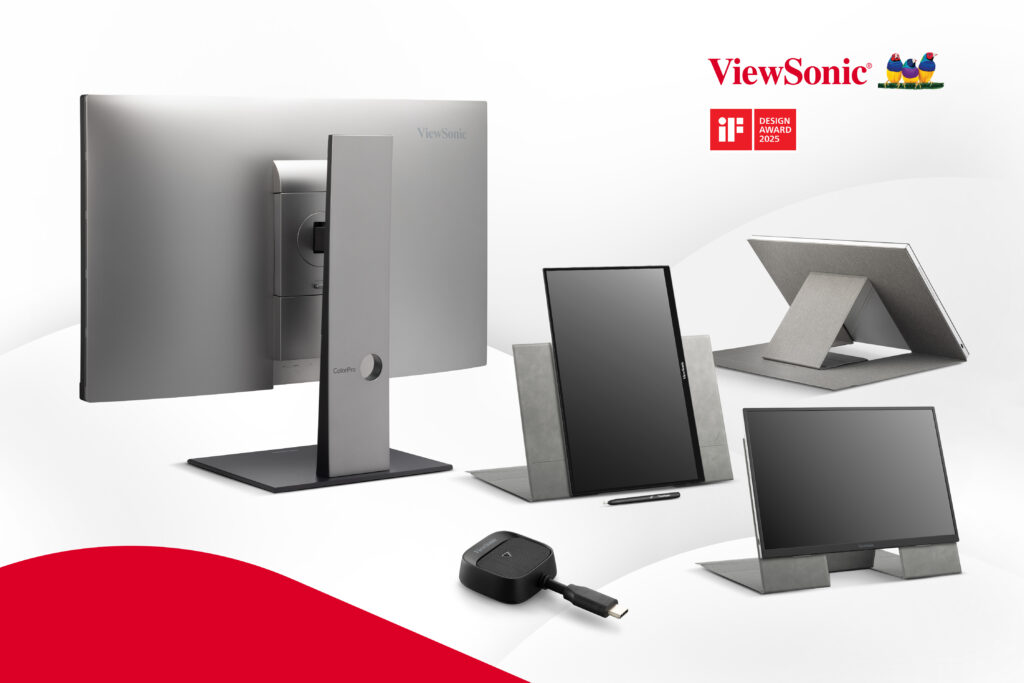 A VIEWSONIC TERVEZÉSI KIVÁLÓSÁGÁVAL TÜNDÖKÖLT A 2025-ÖS IF DESIGN AWARD DÍJÁTADÓN