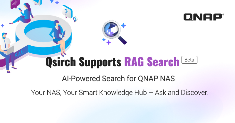 A QNAP AI-ALAPÚ RAG SEARCH-CSEL TURBÓZZA FEL A QSIRCHÖT, EGY INTELLIGENS TUDÁSBÁZISSÁ ALAKÍTVA A NAS-T