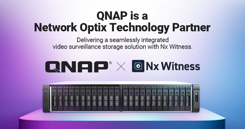 A QNAP TÁRSUL A NETWORK OPTIX-SZAL AZ NX WITNESS FELÜGYELETI TÁROLÓMEGOLDÁS ZÖKKENŐMENTES INTEGRÁCIÓJÁÉRT