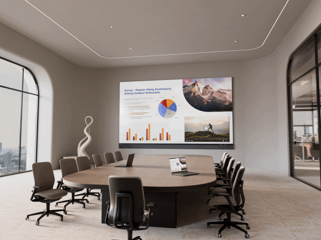 A VIEWSONIC TOVÁBBFEJLESZTETTE A 4K-S COB ALL-IN-ONE LED KIJELZŐT ENERGIATAKARÉKOS KIALAKÍTÁSSAL A VÁLLALATI FELHASZNÁLÁSHOZ