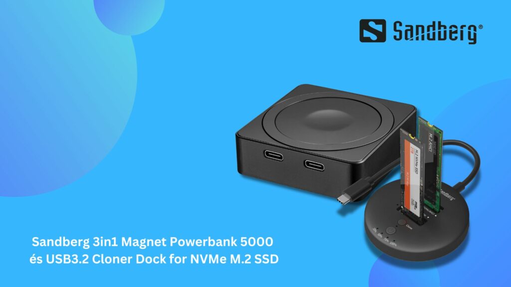 DIGITÁLIS NOMÁDOKAT ÉS RENDSZERGAZDÁKAT CÉLZÓ TERMÉKEKKEL ÁLLT ELŐ A SANDBERG