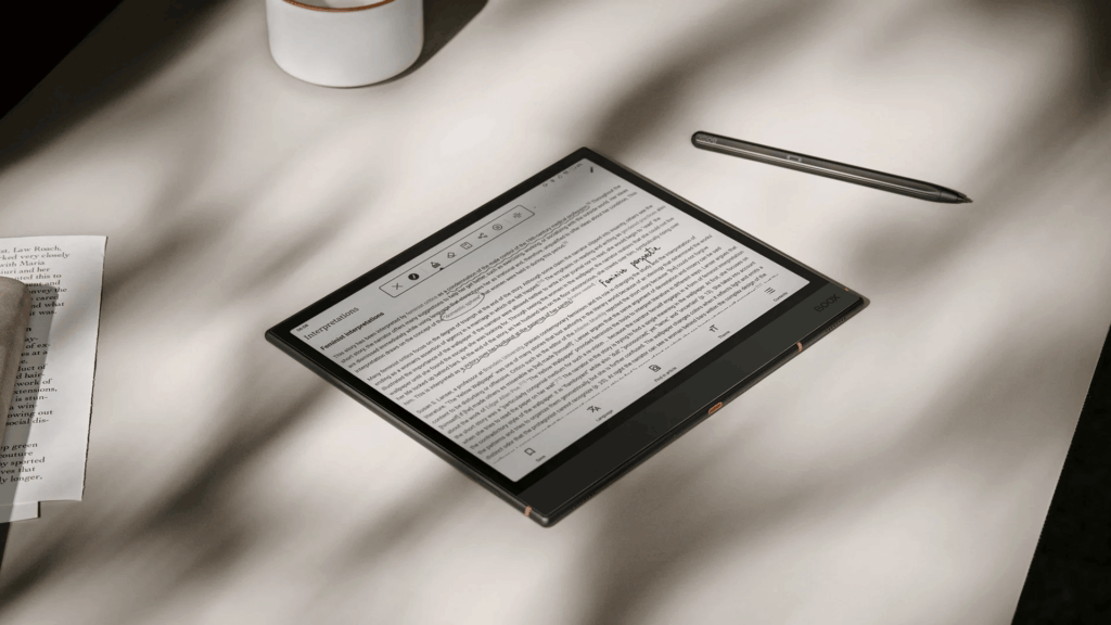 GYŐZD LE A KÖNYV UTÁNI MÁSNAPOSSÁGOT! BOOX EPAPER-ESZKÖZÖK, MINT A TUDATOS GYÓGYMÓD