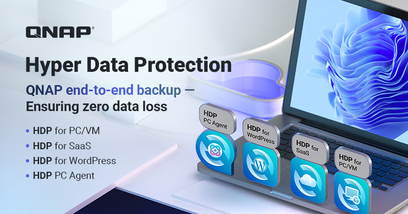 A QNAP HYPER DATA PROTECTION NÉV ALATT EGYESÍTI A BIZTONSÁGI MENTÉSI ALKALMAZÁSAIT