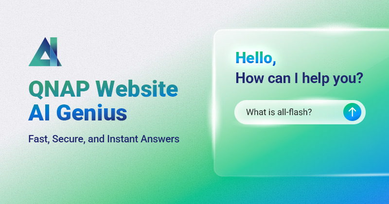 A QNAP HIVATALOSAN IS KIADJA AZ AI GENIUS-T
