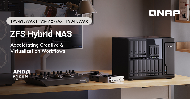 A QNAP BEMUTATJA A TVS-HX77AX ZFS NAS-T
